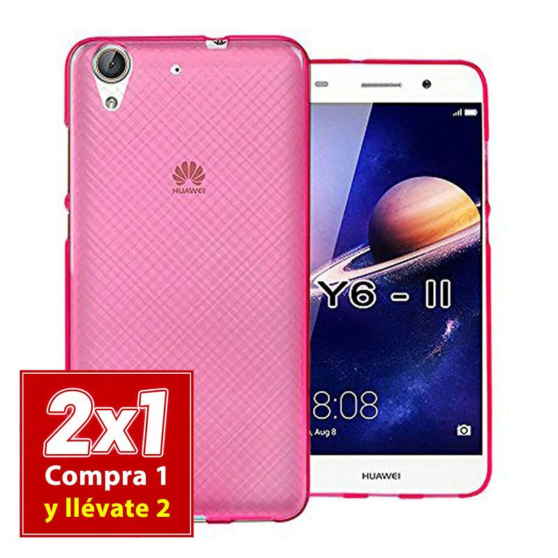 Funda rosa para Huawei Y6 2 / Honor 5A