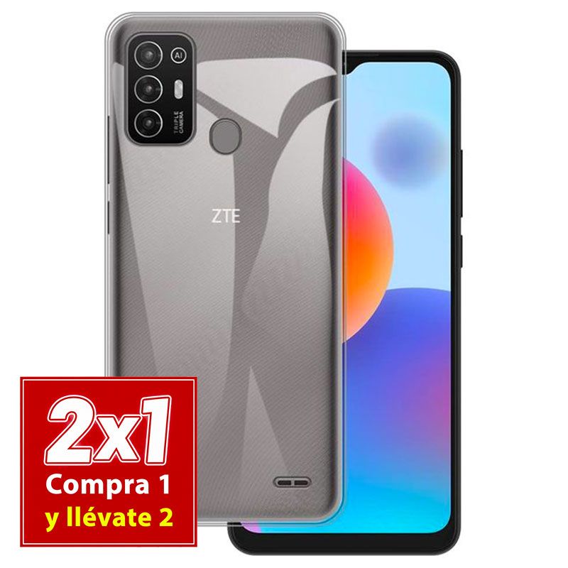 Funda transparente para ZTE Blade A53 Pro de silicona