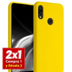 Funda de Silicona suave para Xiaomi Redmi Note 6 / Pro Amarillo