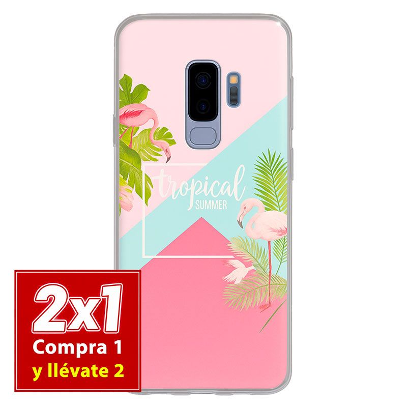 Funda Tropical Summer para Samsung Galaxy S9 Plus 