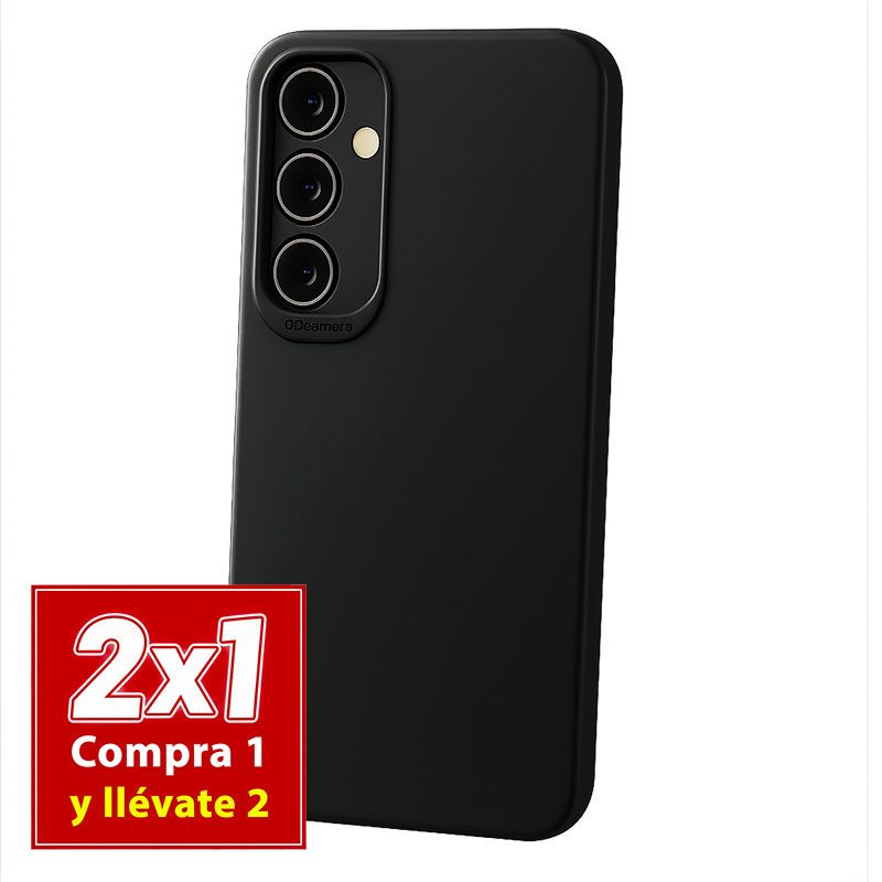 Funda negra para Samsung Galaxy S24 FE
