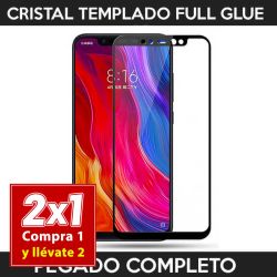 Protector pantalla con adhesivo y pegado completo - Xiaomi Mi 8