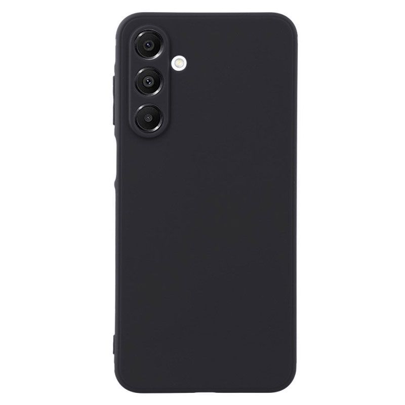Funda de silicona suave para Samsung Galaxy A16 Negro