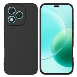 Funda de Silicona Suave para Honor 400 Lite Negro