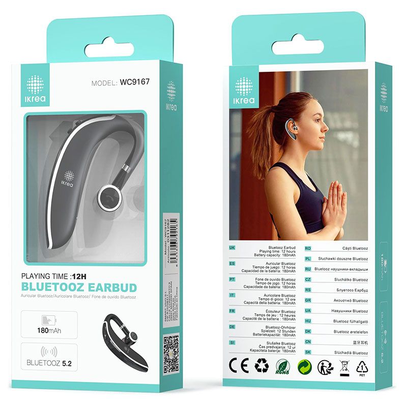 Auricular Manos Libres Bluetooth Earbud WC9167