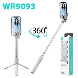 Palo Selfie con Trípode y Control Remoto Bluetooth WR9093