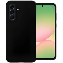 Funda de silicona suave para Samsung Galaxy A36 / A56 5G Negro