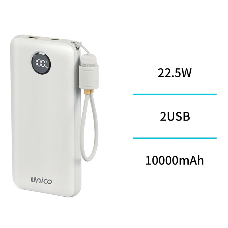 Power Bank 10000 mAh con Carga Rápida 22.5W 3A PB2240