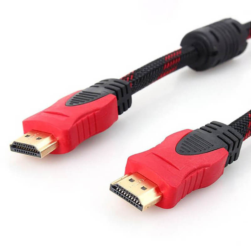 Cable HDMI con malla de nylon trenzada 5 metros Macho / Macho