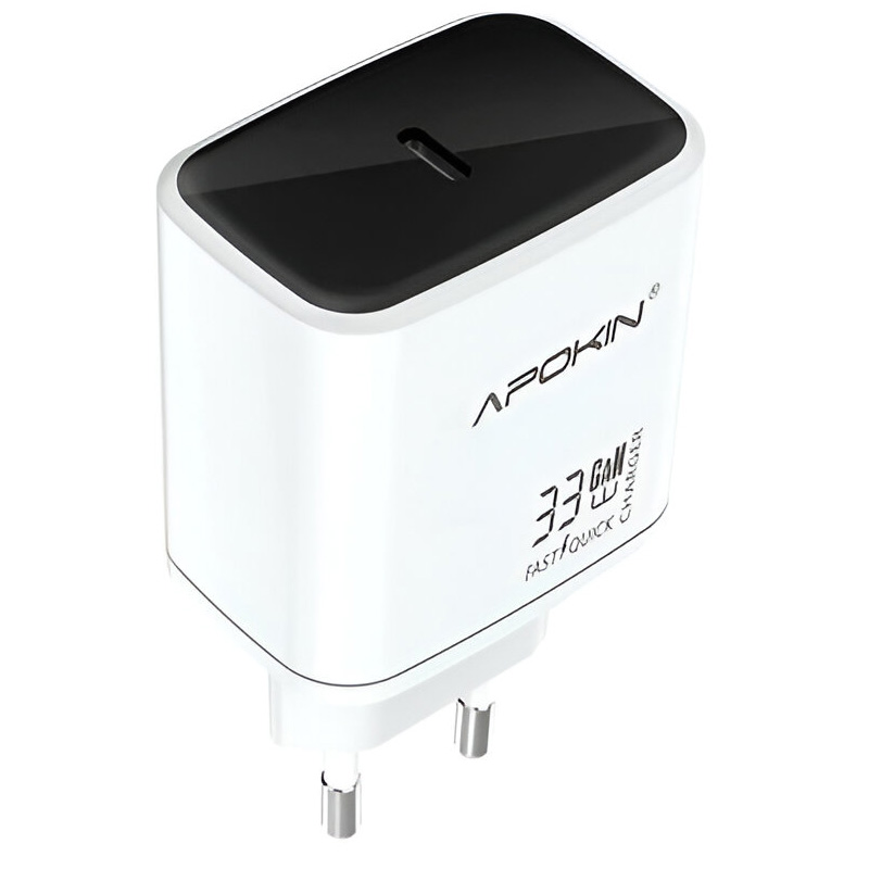 Cargador 33W GaN PD USB Tipo C de Carga Rápida