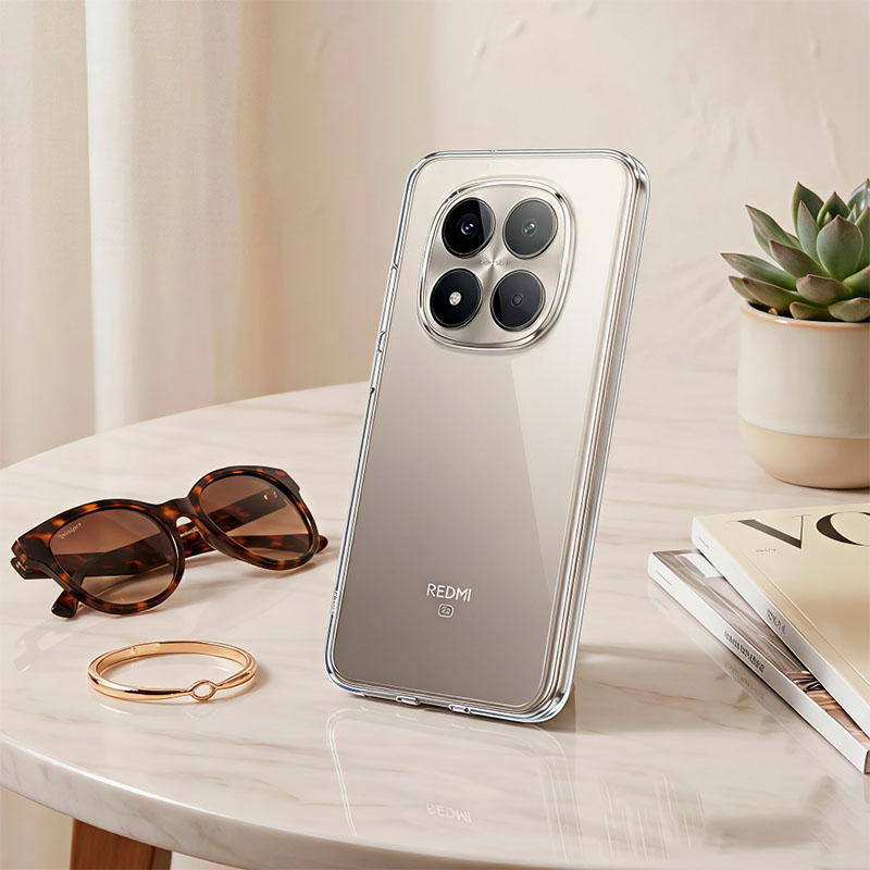 Funda transparente para Xiaomi Redmi Note 15 Pro 5G