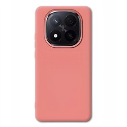 Funda de silicona suave para Xiaomi Redmi Note 15 4G/5G Rosa