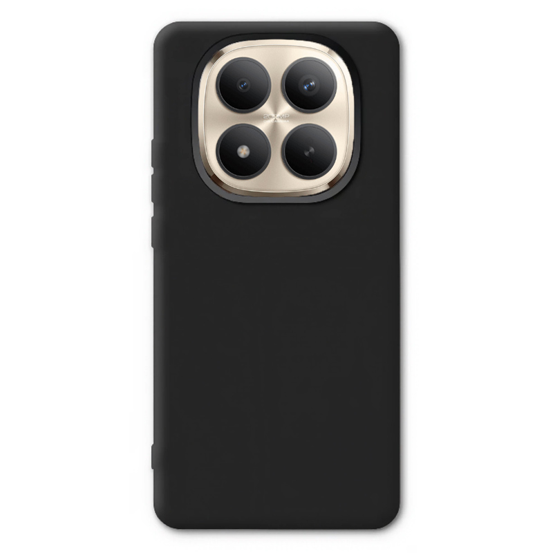 Funda de silicona suave para Xiaomi Redmi Note 15 Pro+ 5G Negro