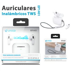 Auriculares Inalámbricos EP1429 TWS Bluetooth 300mAh