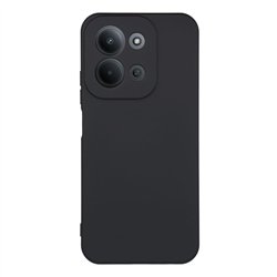 Funda de silicona suave para Xiaomi Redmi 15C (5G) Negro