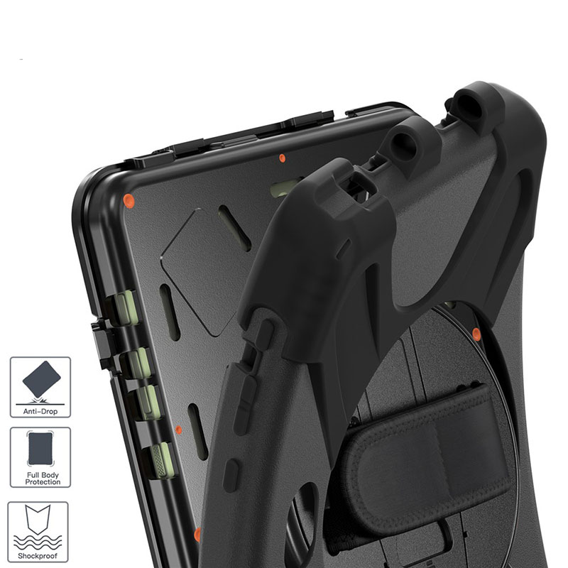 Funda Rugerizada con Correa para Samsung Galaxy Tab Active5 Pro