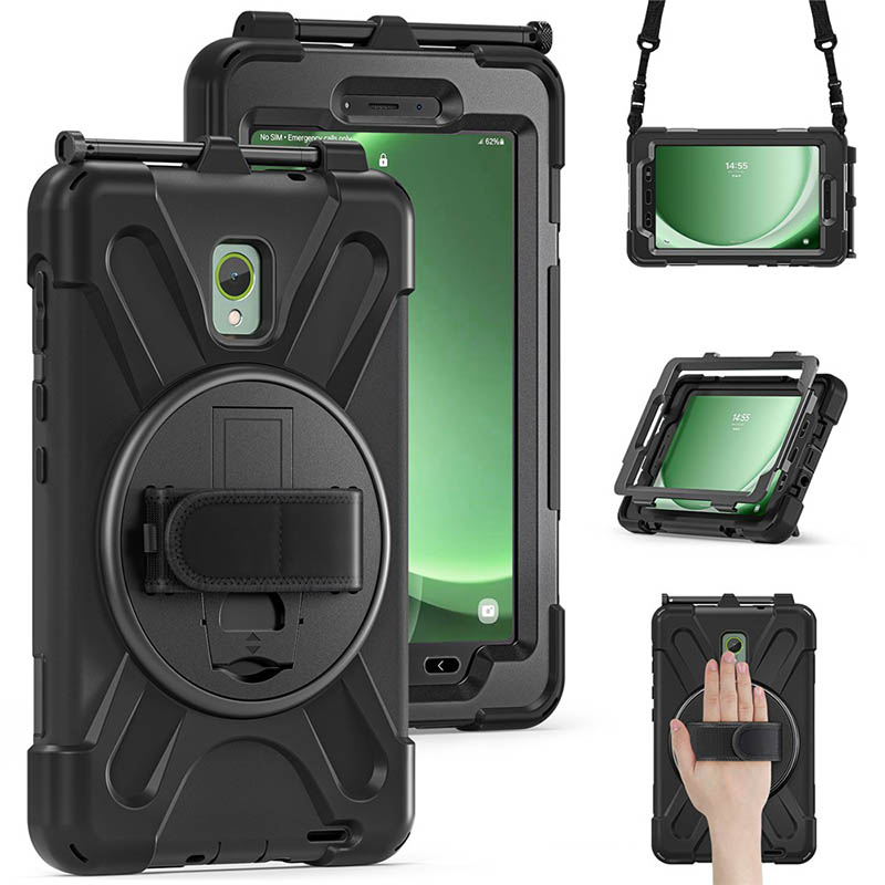 Funda Rugerizada con Correa para Samsung Galaxy Tab Active5