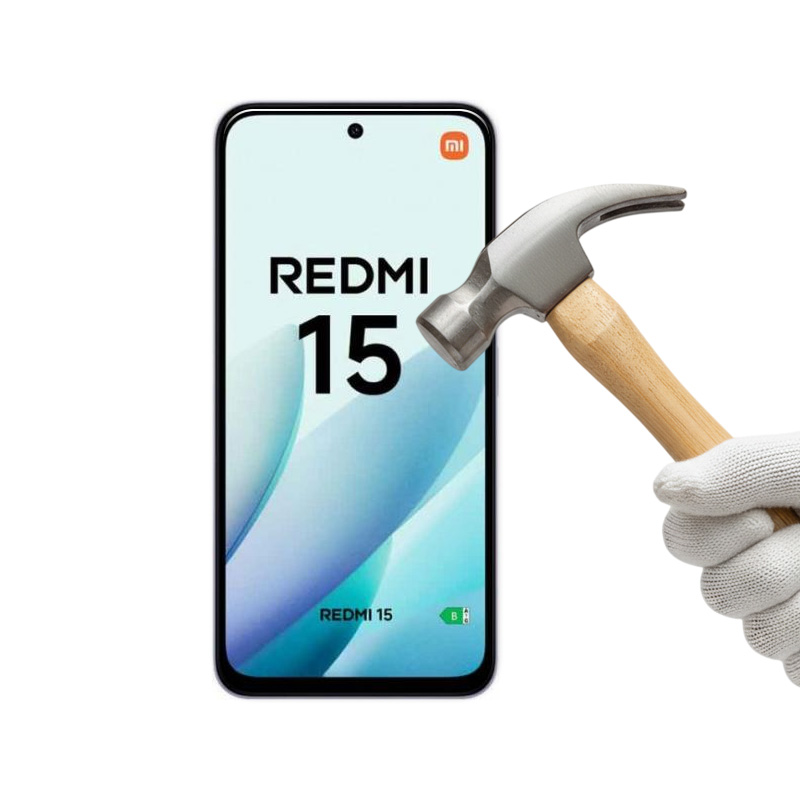 Protector de pantalla para Xiaomi Redmi 15 de cristal templado