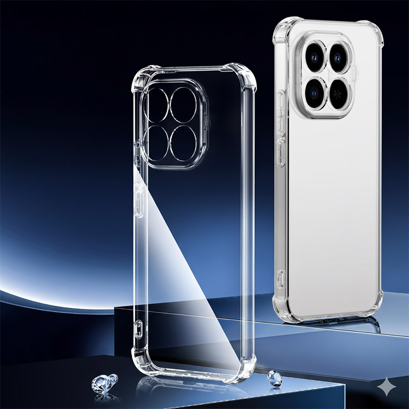 Funda con esquinas reforzadas para Oppo A6 Pro 4G/5G