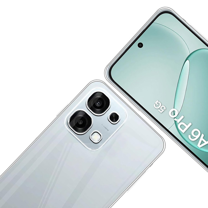 Funda transparente para Oppo A6 Pro 4G/5G
