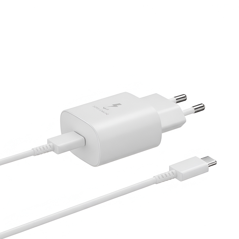 Cargador Usb C Carga rápida PD 25W 4A con Cable USB C a USB C