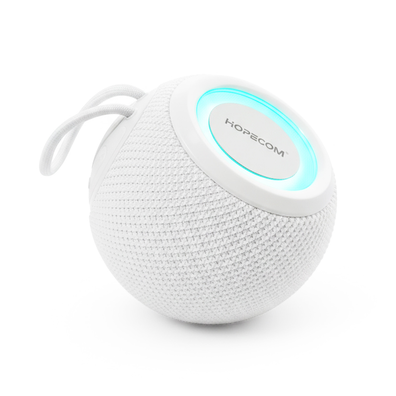 Altavoz portátil Hopecom Ball HP-40040 Blanco