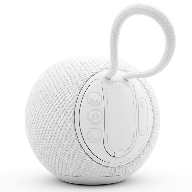 Altavoz portátil Hopecom Ball HP-40040 Blanco