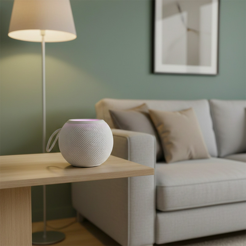 Altavoz portátil Hopecom Ball HP-40040 Blanco