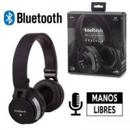 auricular gris con bluetooth