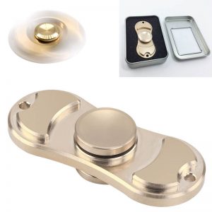 spinner dos puntas dorado