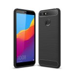 Funda trasera de carbono color negro para Honor 7A