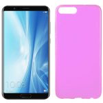 Funda silicona mate lisa rosa Honor 10View