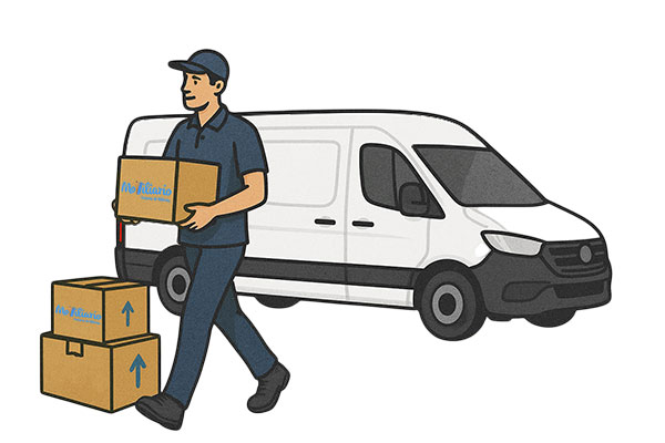 Información sobre los envíos en Moviliario