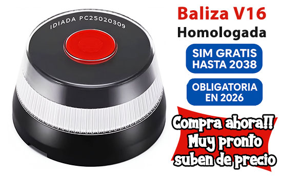Comprar luz de emergencia v16 barata
